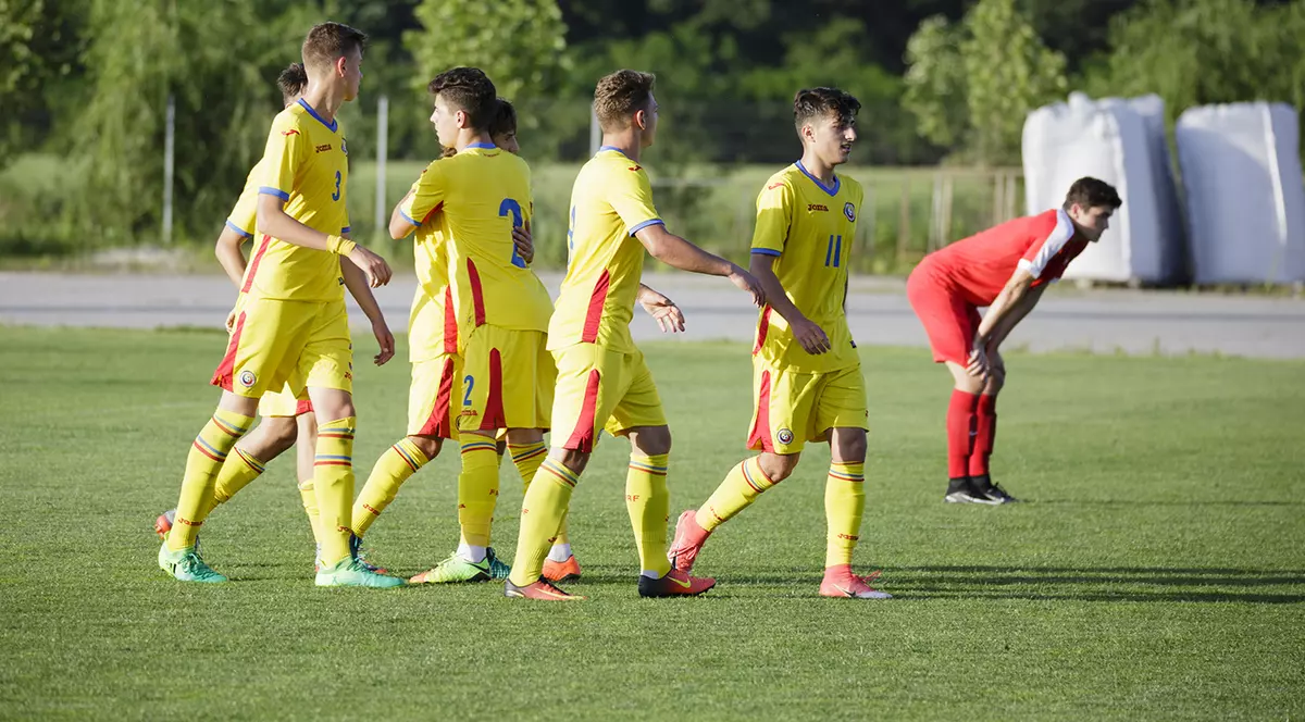 U 17: România - Lituania, astăzi, de la ora 19.00. Tricolorii mici debutează în campania de calificare la CE