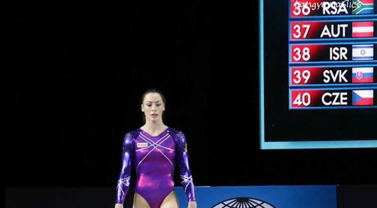Cătălina Ponor nu a prins nici o finală la Mondialele de gimnastică de la Montreal. Ioana Crișan este rezervă la individual compus