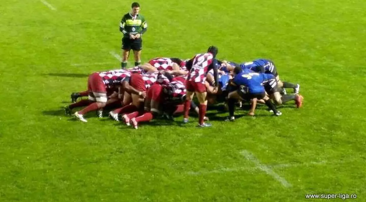 CSM București - Steaua, în Superliga de rugby. Roș-albaștrii au învins și sunt liderii sezonului regulat! Știința Baia Mare a trecut de Dinamo