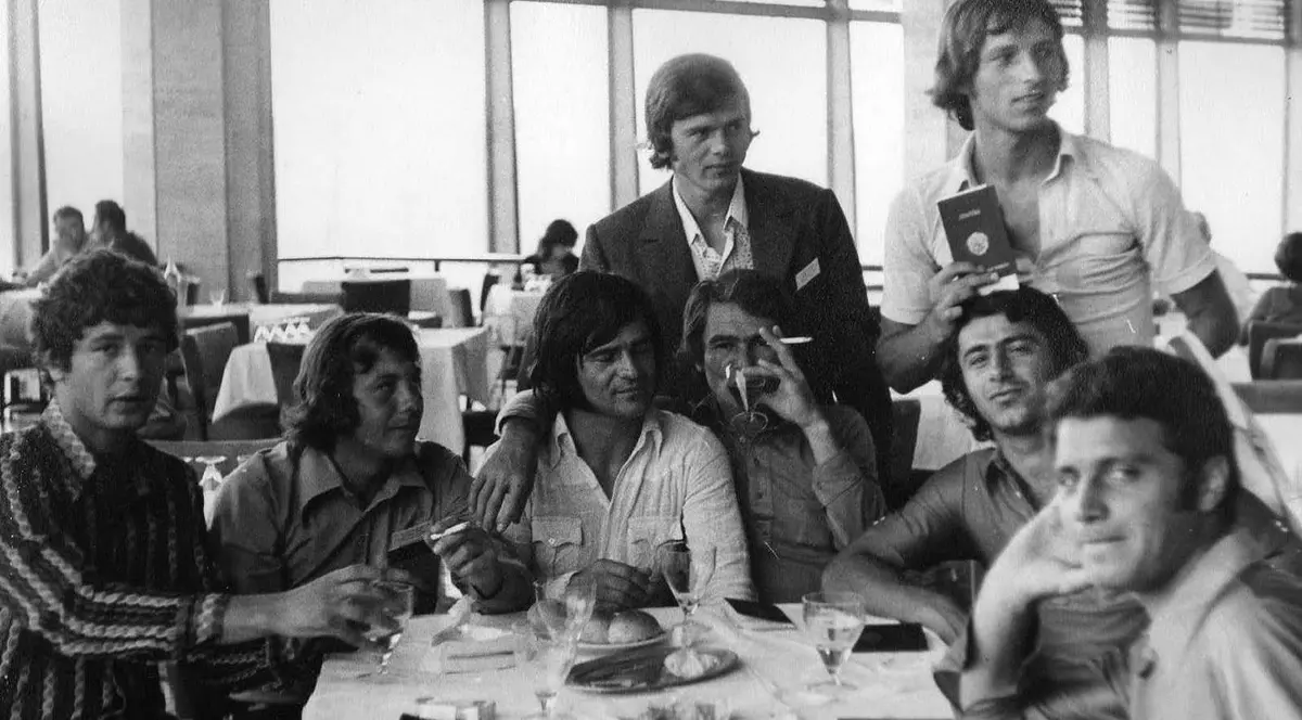 Ion ”Bebe” mateescu Steagul roșu Brașov 1974