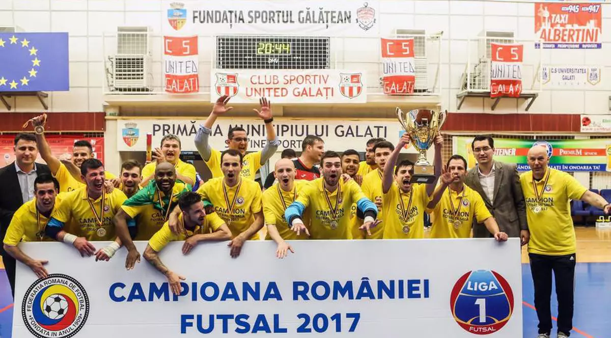 Autobergamo Deva, campioana României la futsal, s-a calificat în primele 16 echipe din Liga Campionilor