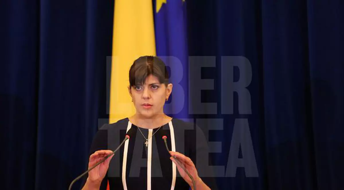 Laura Codruţa Kovesi: "Vlad Cosma era martor protejat într-un dosar. De foarte multe ori, a venit din proprie iniţiativă şi a formulat denunţuri"