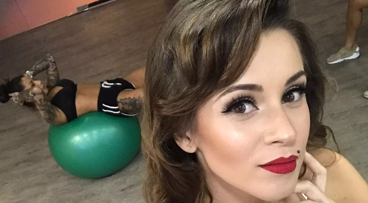 Ana-Maria Barnoschi îşi pierde nopţile la sala de fitness
