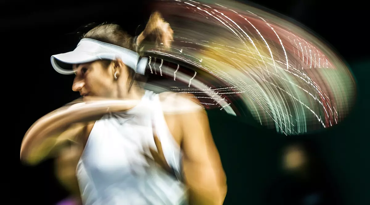 Caroline Garcia a câștigat primul ei meci la Turneul Campioanelor, 2-1 cu Elina Svitolina