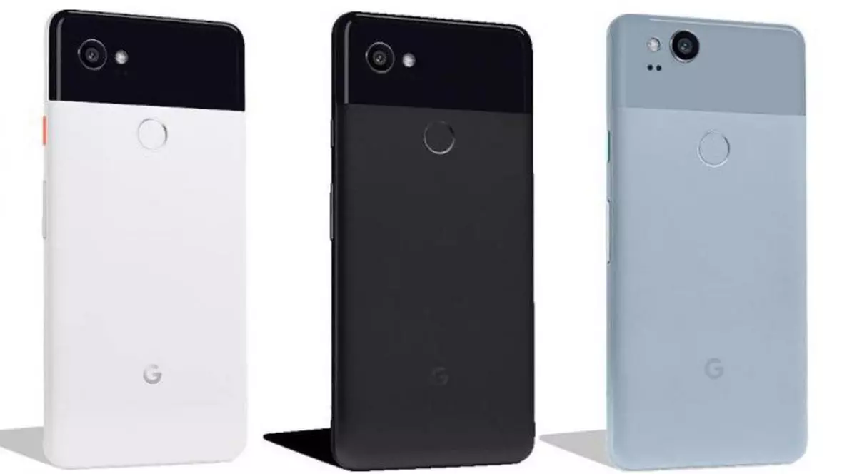 Google lansează astăzi smartphone-ul Pixel 2. Google Pixel 2 văzut din spate