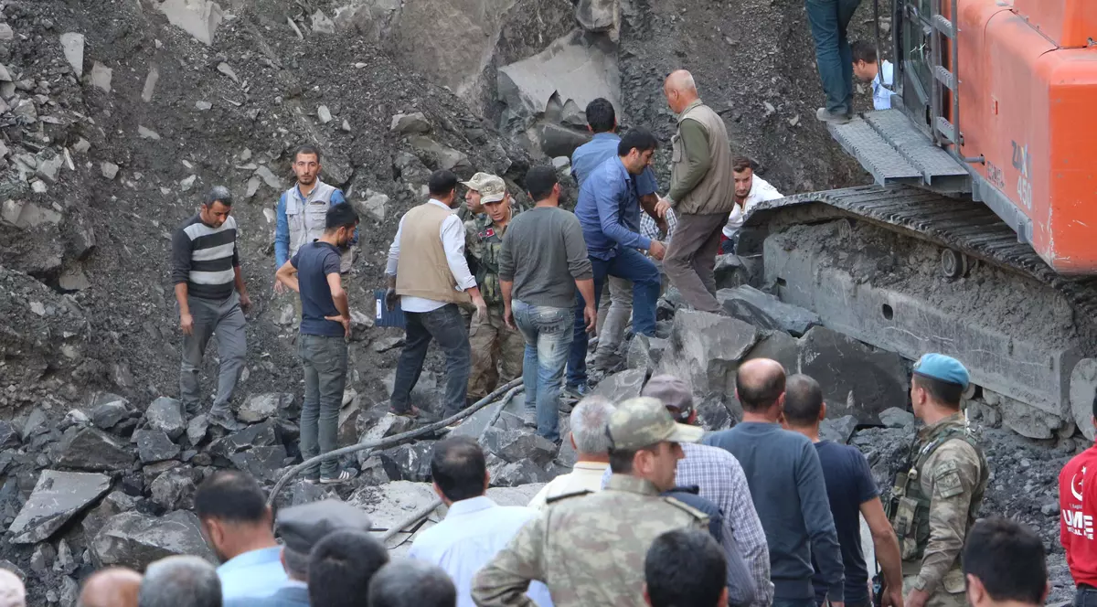 Mină de cărbune prăbușită în Turcia