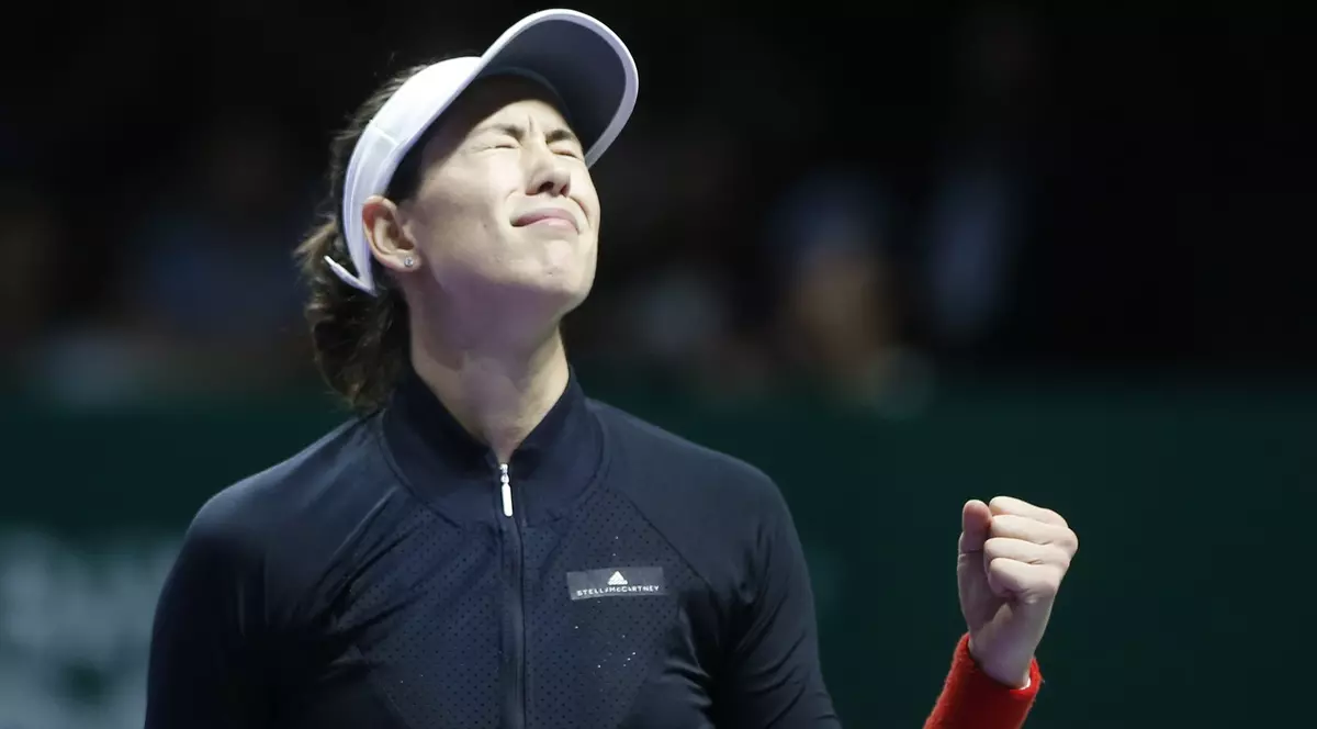 Garbine Muguruza, start cu dreptul la Turneul Campioanelor. Iberica a învins-o pe Ostapenko