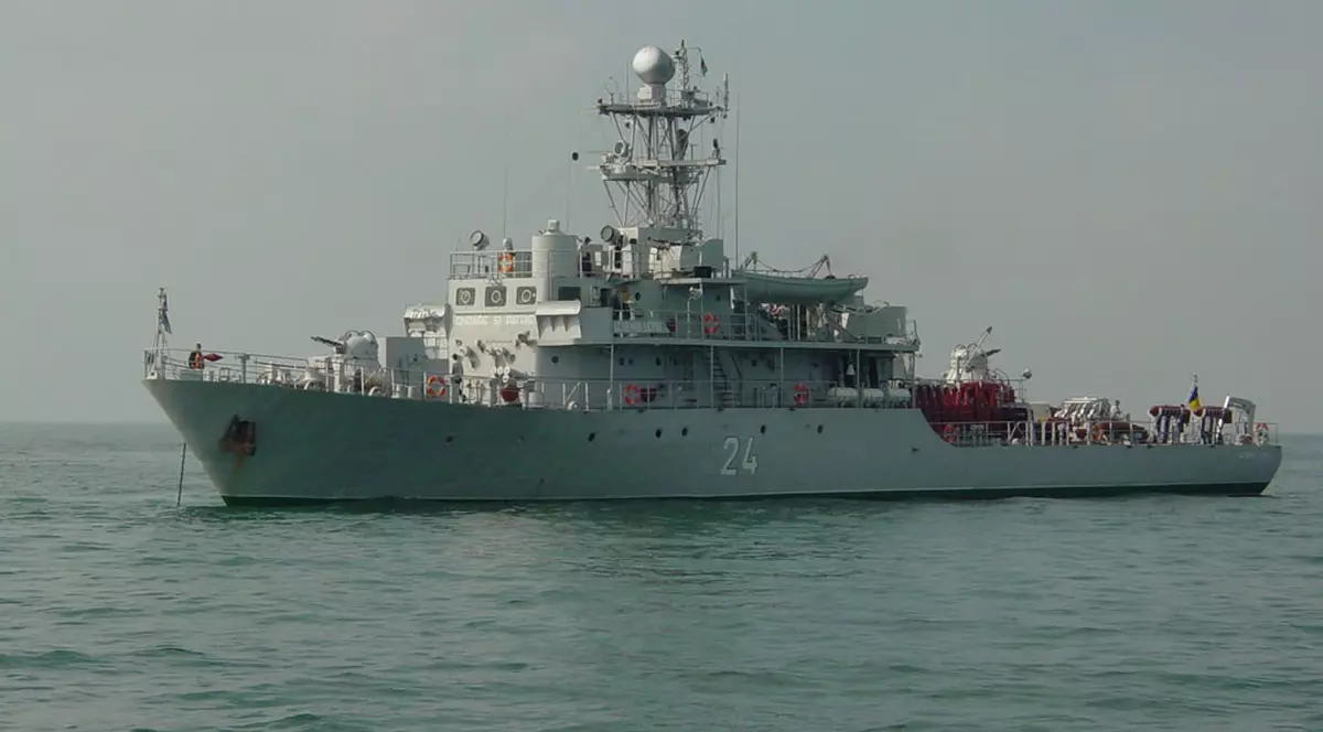 Incendiu în Portul Militar Constanța