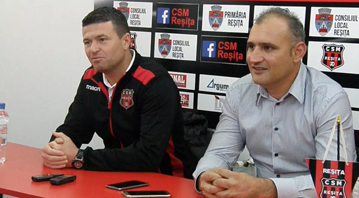 Daniel Oprița este noul antrenor al echipei din Liga a III-a, CSM Școlar Reșița