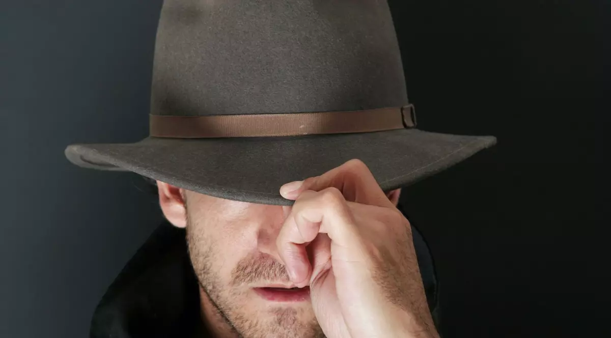 pălăria masculină