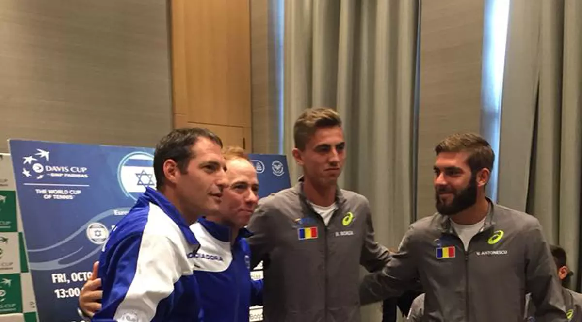 LIVEBLOG Israel - România 5-0, în barajul de Cupa Davis. Vasile Antonescu, fostul partener al Simonei Halep, și Nicolae Frunză au pierdut ultimele meciuri de simplu