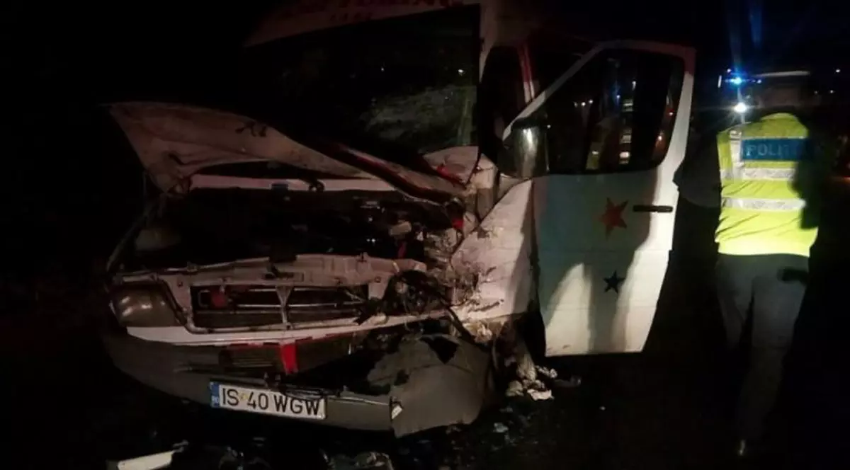 accident în Răducăneni, Iași
