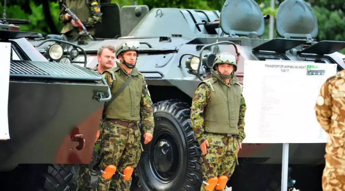 Sistemul antitanc portativ SPIKE-LR, testat în poligonul de la Cincu