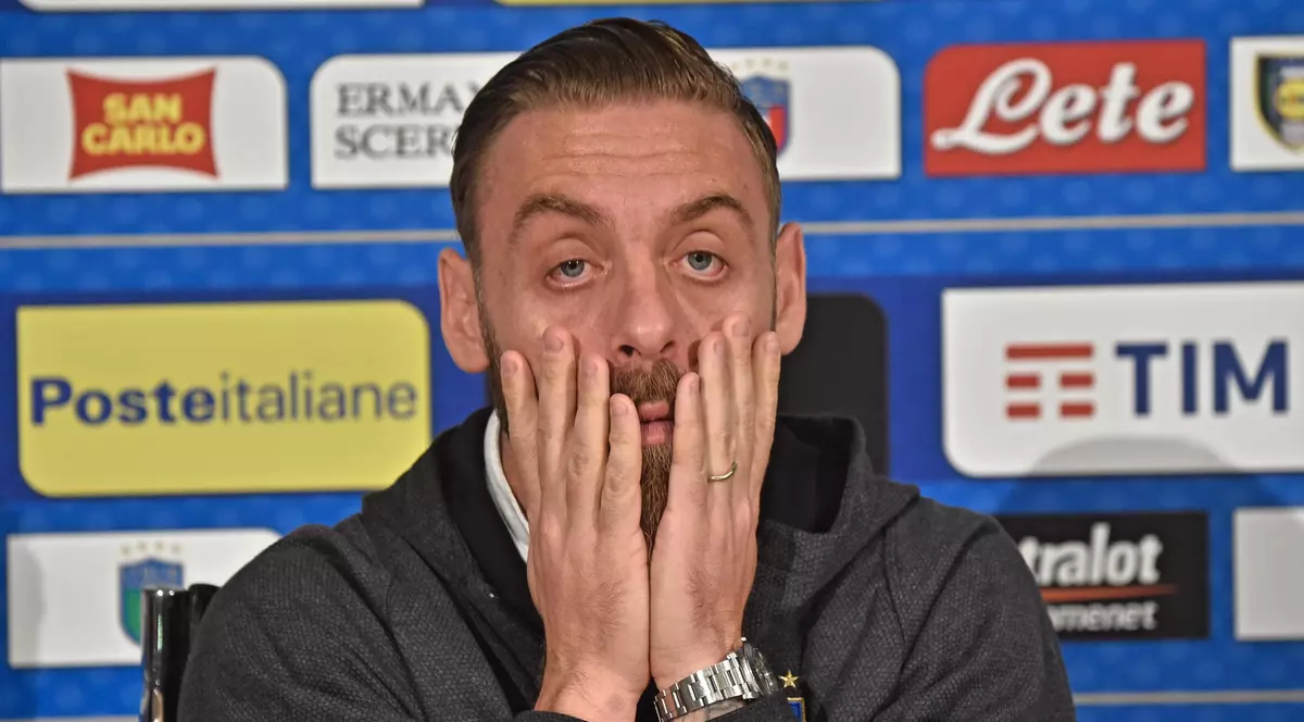 Daniele De Rossi a refuzat să intre pe teren în returul barajului cu Suedia