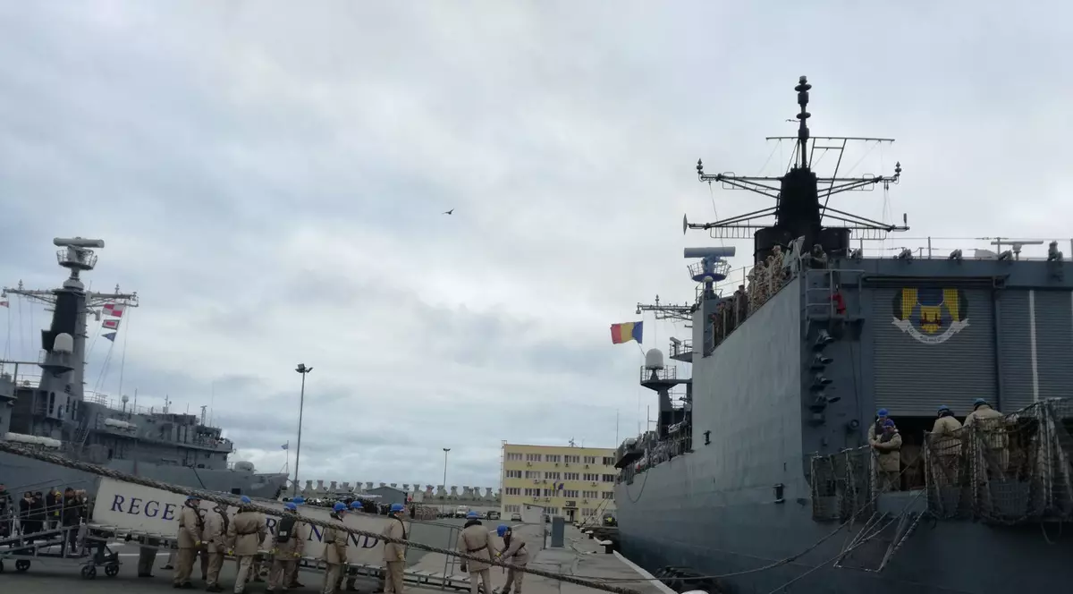 Fregata „Regele Ferdinand” a revenit în Portul Constanța dintr-o misiune în Marea Mediterană