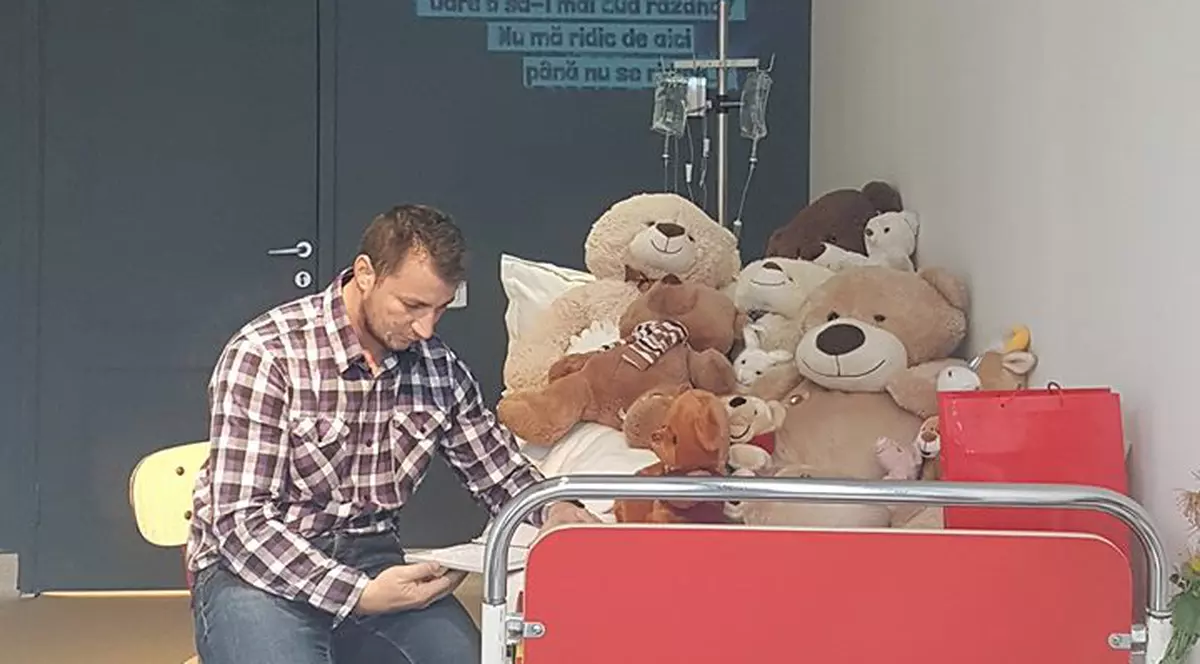 Marian Godină s-a implicat în campania Magic Home