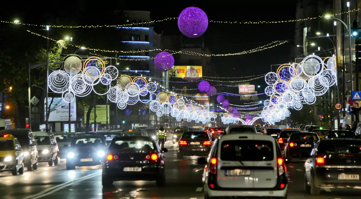 Beculețe de Crăciun în București 2017
