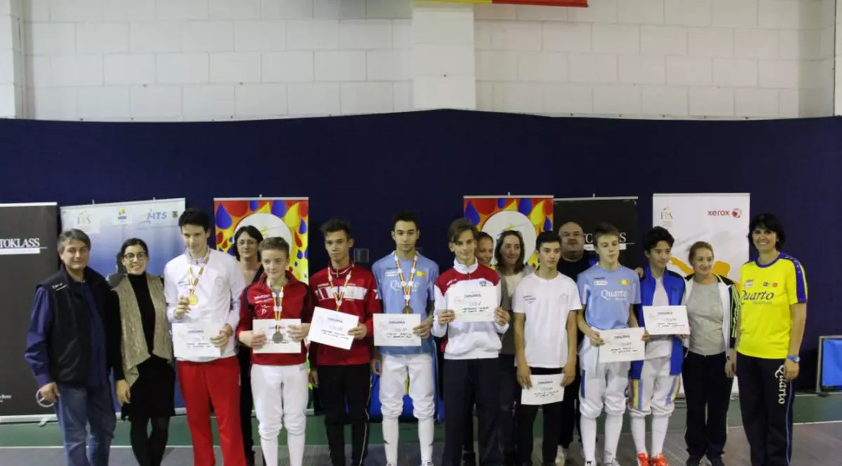 Daniel Popa (CS Dinamo) a câștigat Campionatul Național de spadă speranțe de la București