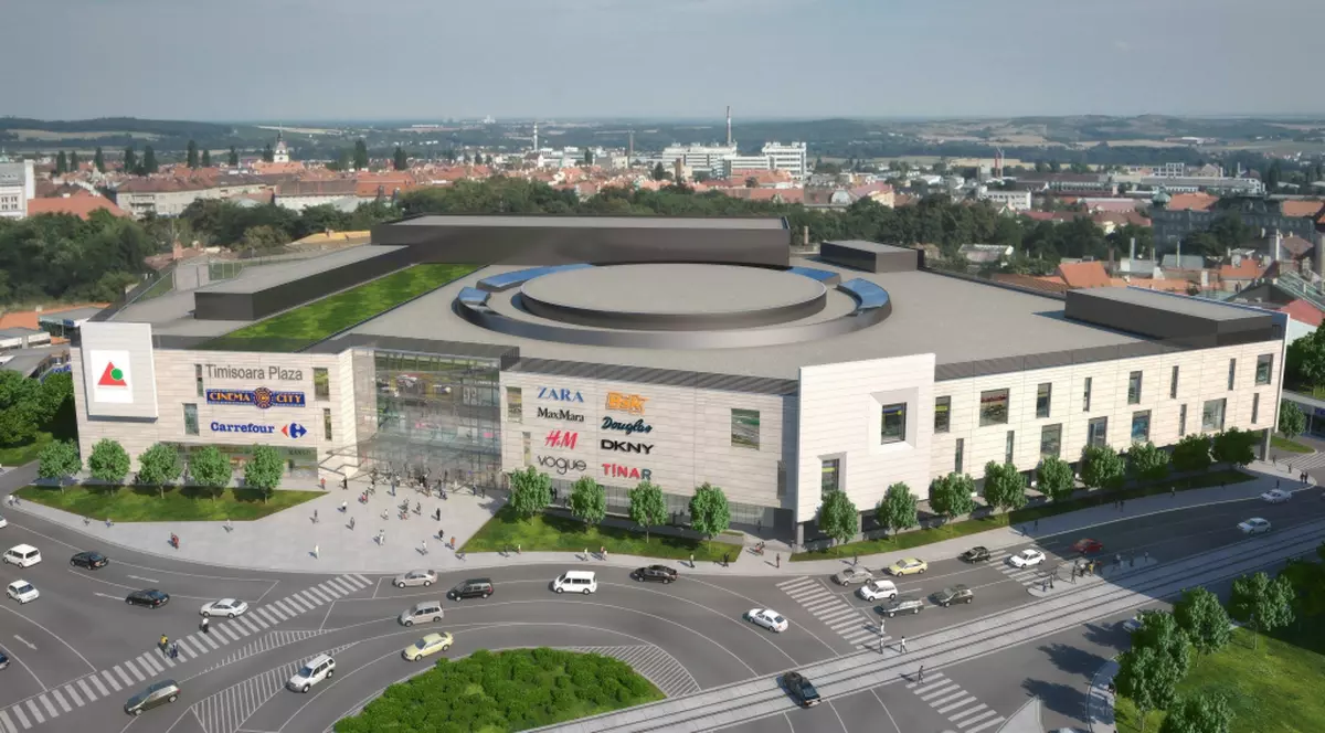 Bărbat în comă, după ce a căzut de la înălțime la un mall din Timișoara
