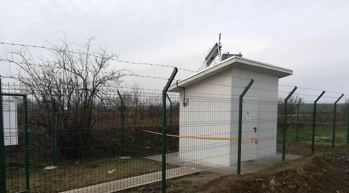 Staţii de cercetare a cutremurelor, amplasate în zona satului Izvoarele