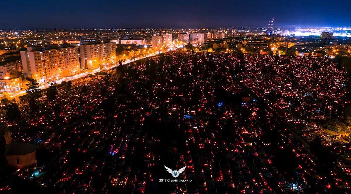 Imagine incredibilă la Timișoara, de Ziua Morților