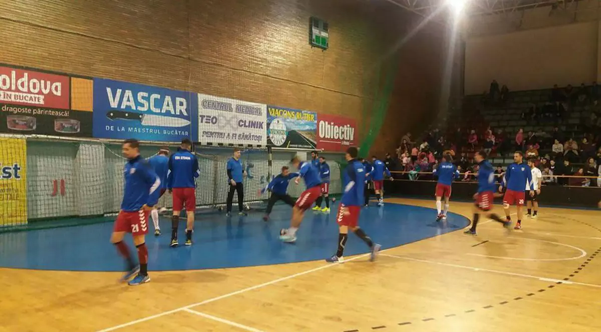 Liga Națională masculină de handbal, etapa a 11-a. Steaua a bătut la Vaslui, Dobrogea Sud a trecut de Călărași