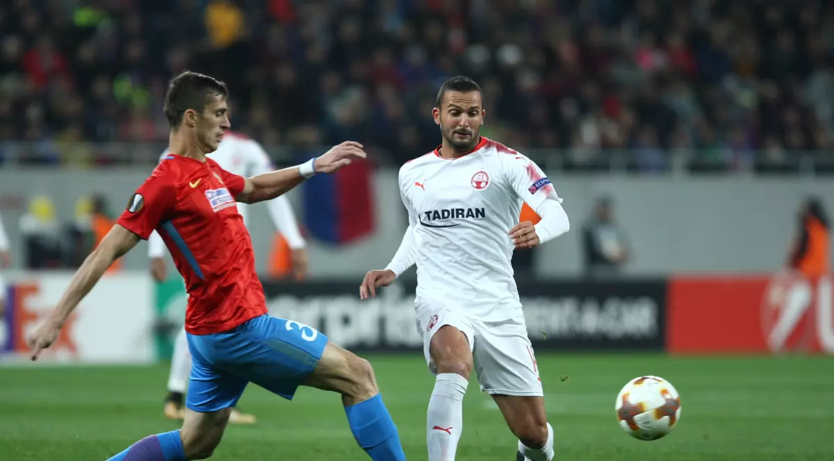LIVETEXT FCSB - Hapoel Beer Sheva, în Liga Europa. S-a terminat 1-1 și roș-albaștrii s-au calificat în 16-imile competiției. Alibec a plâns când a fost înlocuit | GALERIE FOTO