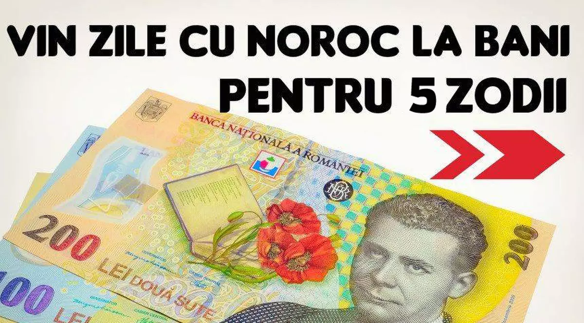 HOROSCOP 2018: TOP 5 zodii cu noroc la bani