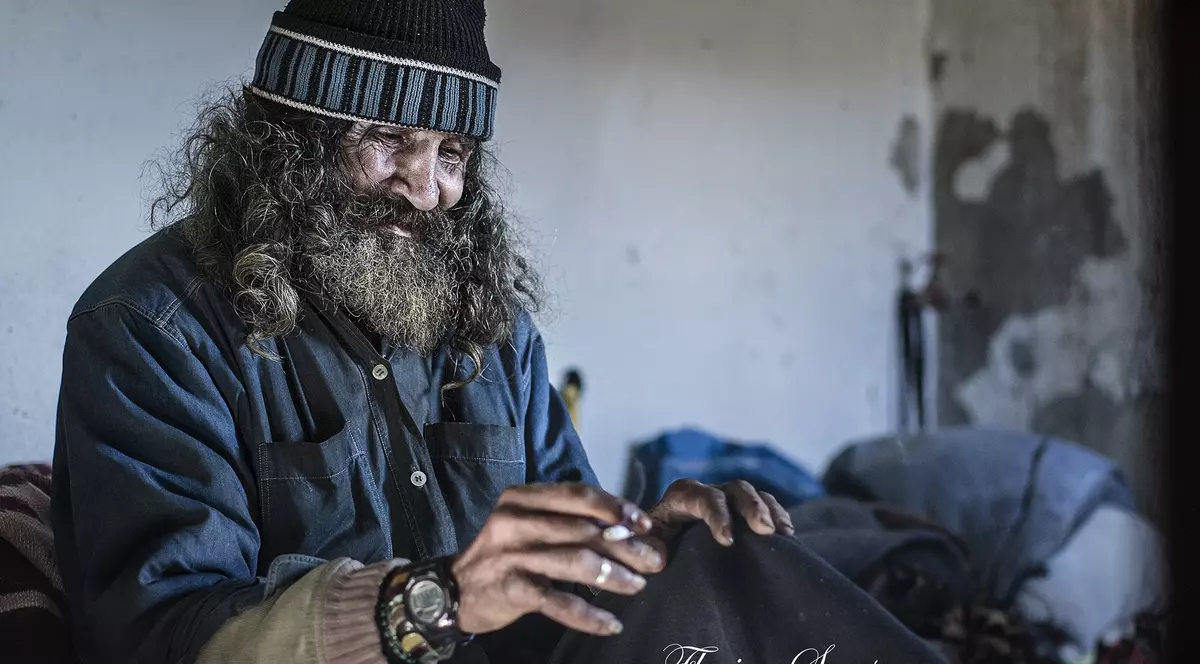 Juju, filosoful homeless din Anina: "Eu sunt fericit. Nu-mi lipseşte nimic“