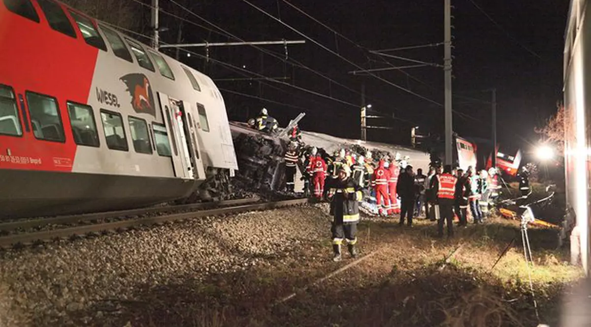 Accident feroviar în Austria