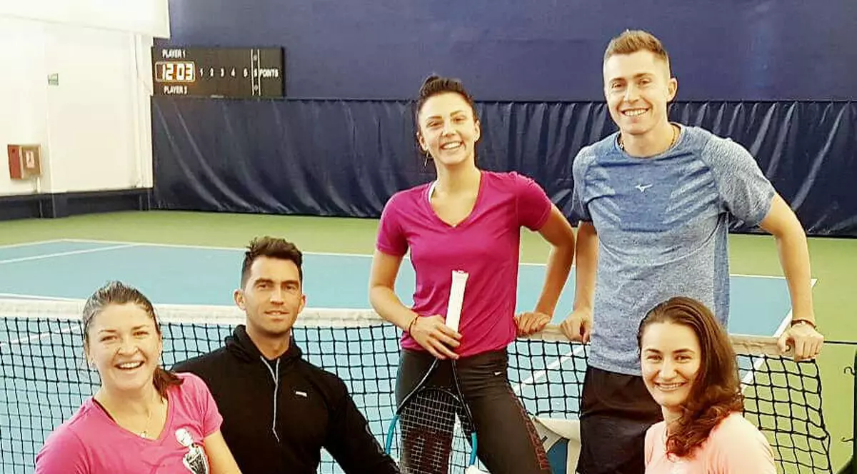 Niculescu, Dulgheru, Cristian și Tecău s-au dat în spectacol la Centrul Național de Tenis / GALERIE FOTO