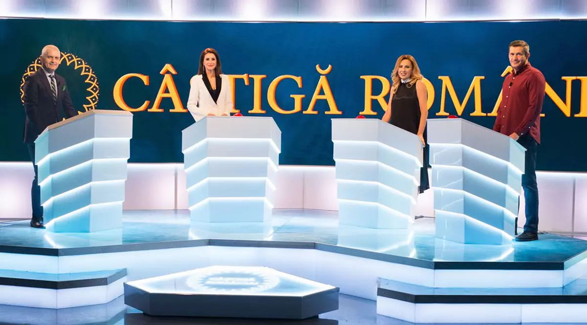 Iuliana Tudor, Irina Păcurariu și Dragoș Pătraru fac spectacol de Crăciun la „Câștigă România!”