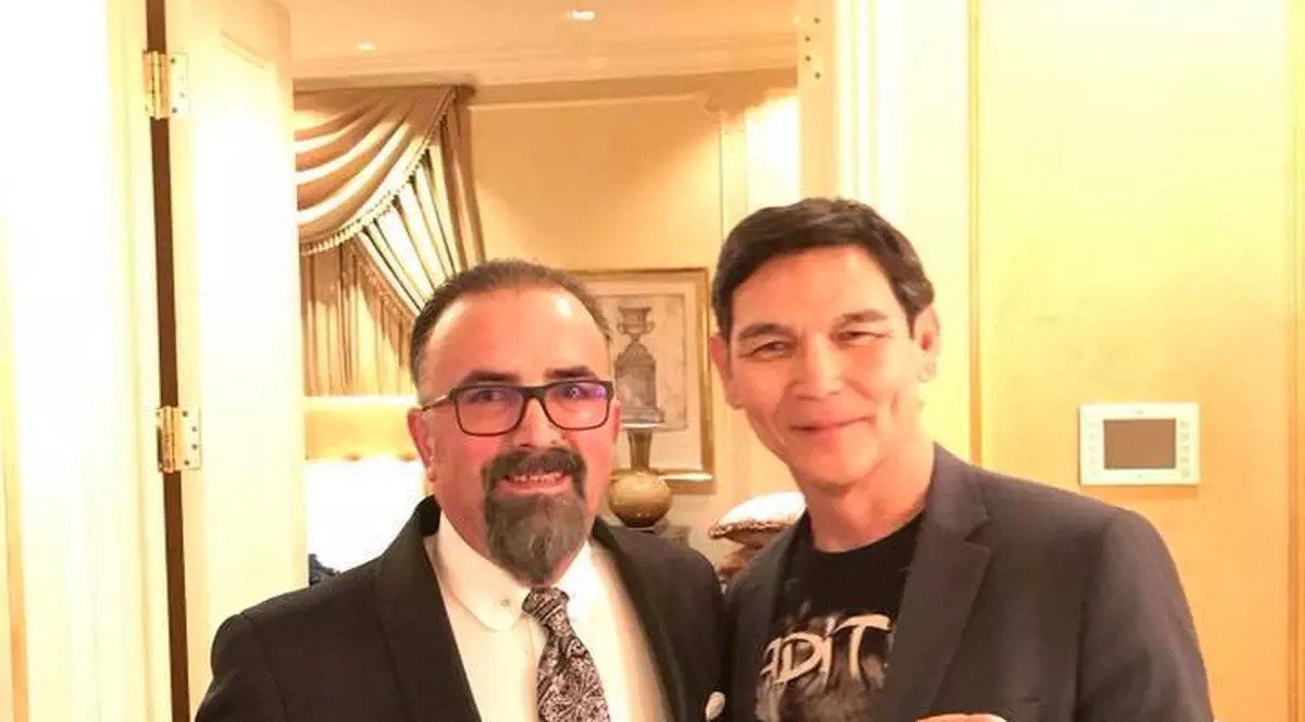 Bogdan-Dimitrie Niculae, românul premiat în Las Vegas alături de Don ”The Dragon” Wilson și Arnold Schwarzenegger