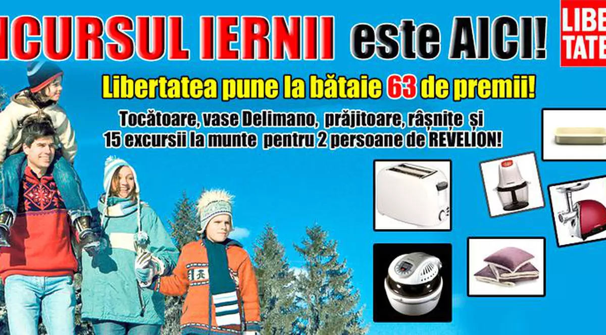 CÂȘTIGĂTORII concursului - ”Iarna dăm premii”