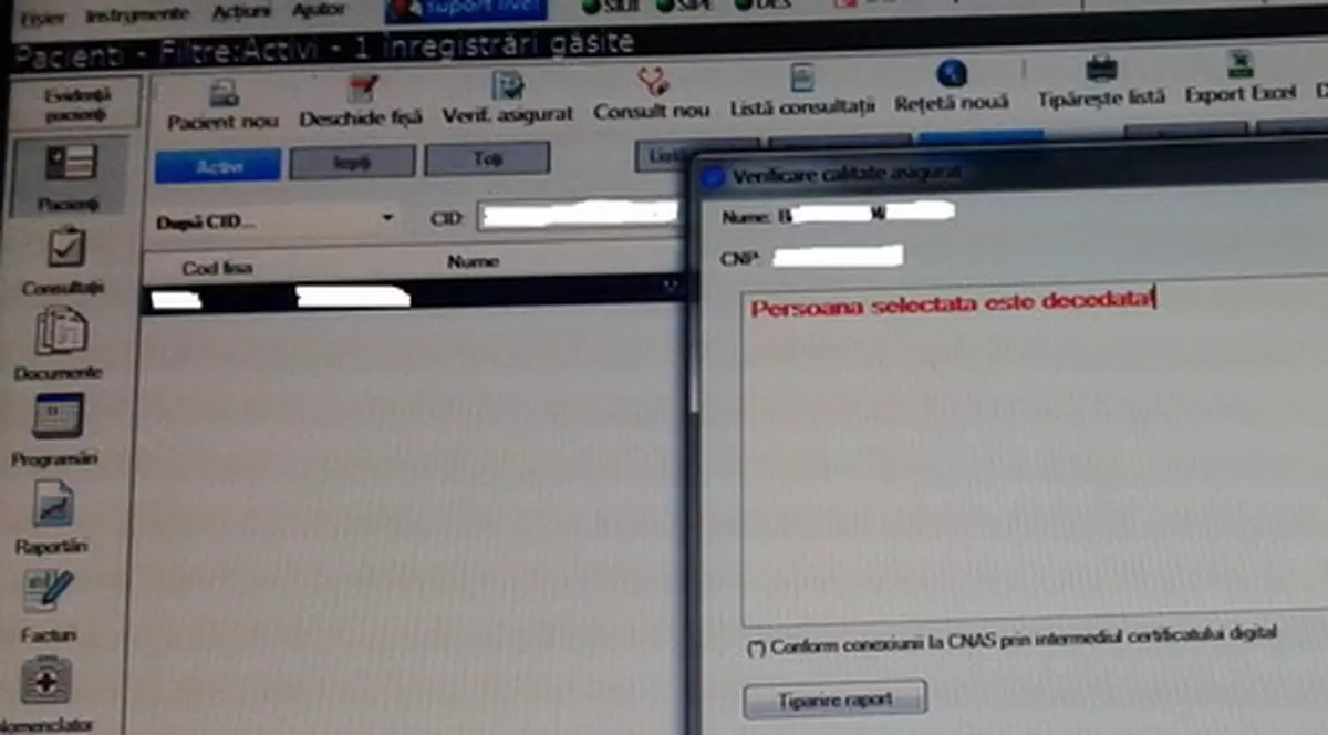 O femeie din Constanța a aflat că este moartă