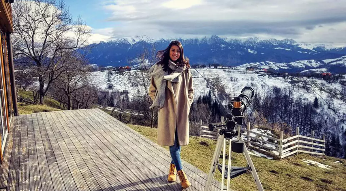 Frumoasa Sorana Cîrstea, la munte alături de un frumușel. Acum câteva zile, sportiva a fost la Barcelona