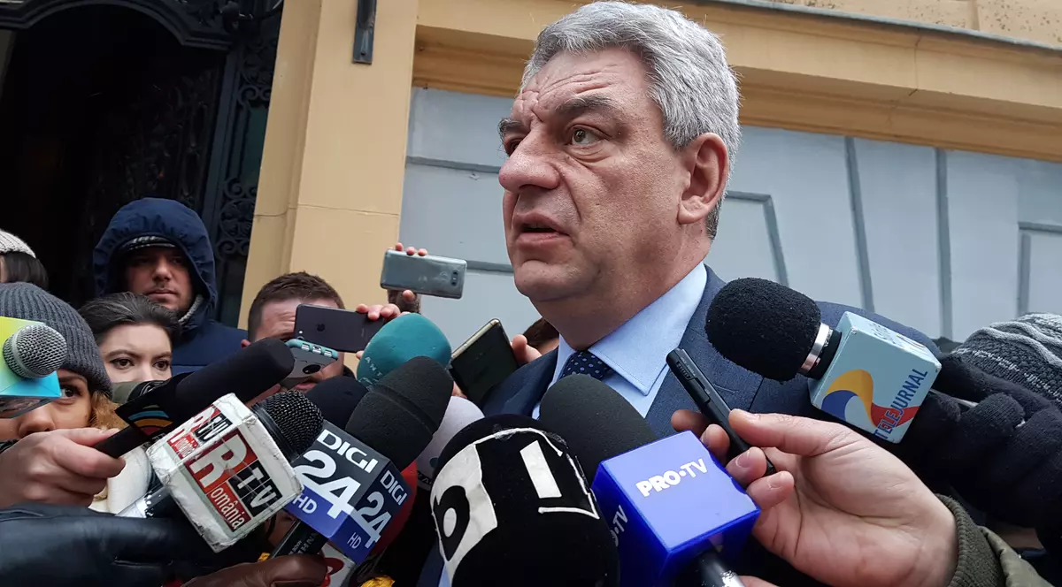 Tudose, la intrarea în ședința conducerii PSD