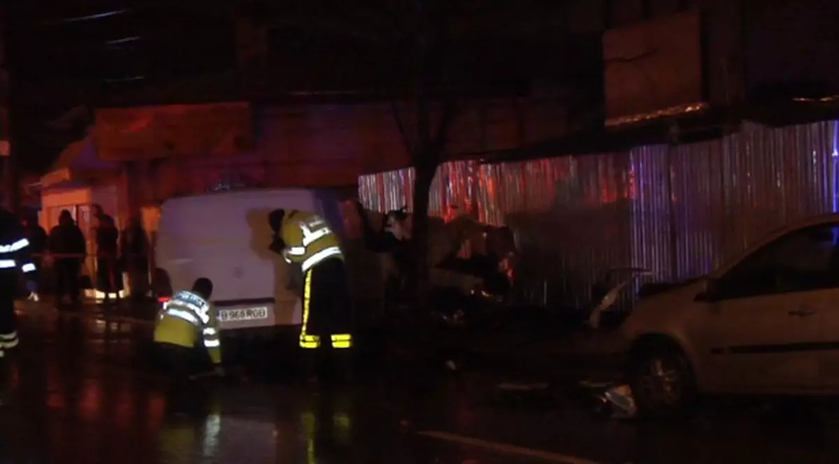 Accident pe șoseaua Andronache, cu un mort și un rănit.