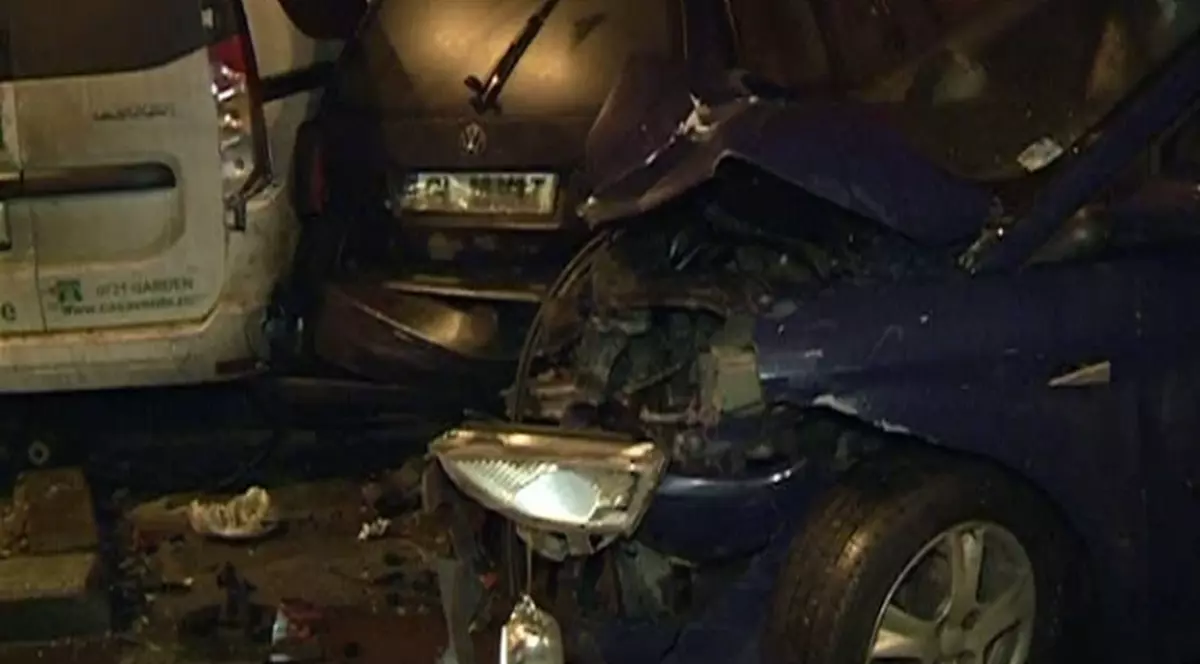 Carambol pe șoseaua Olteniței din Capitală