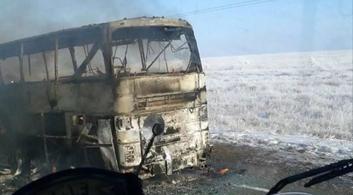 Accident de autobuz soldat cu 52 de morți în Kazakhstan
