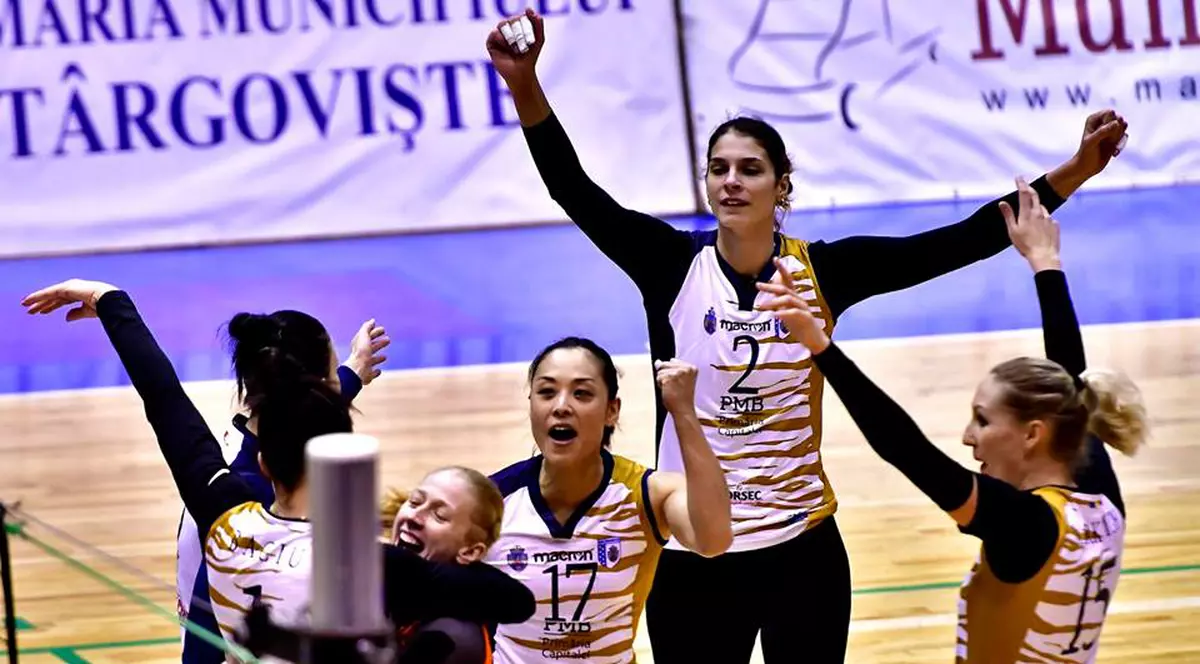 Divizia A1 la volei feminin 2018, etapa a 16-a. CSM București a învins CSM Târgoviște în derby-ul etapei