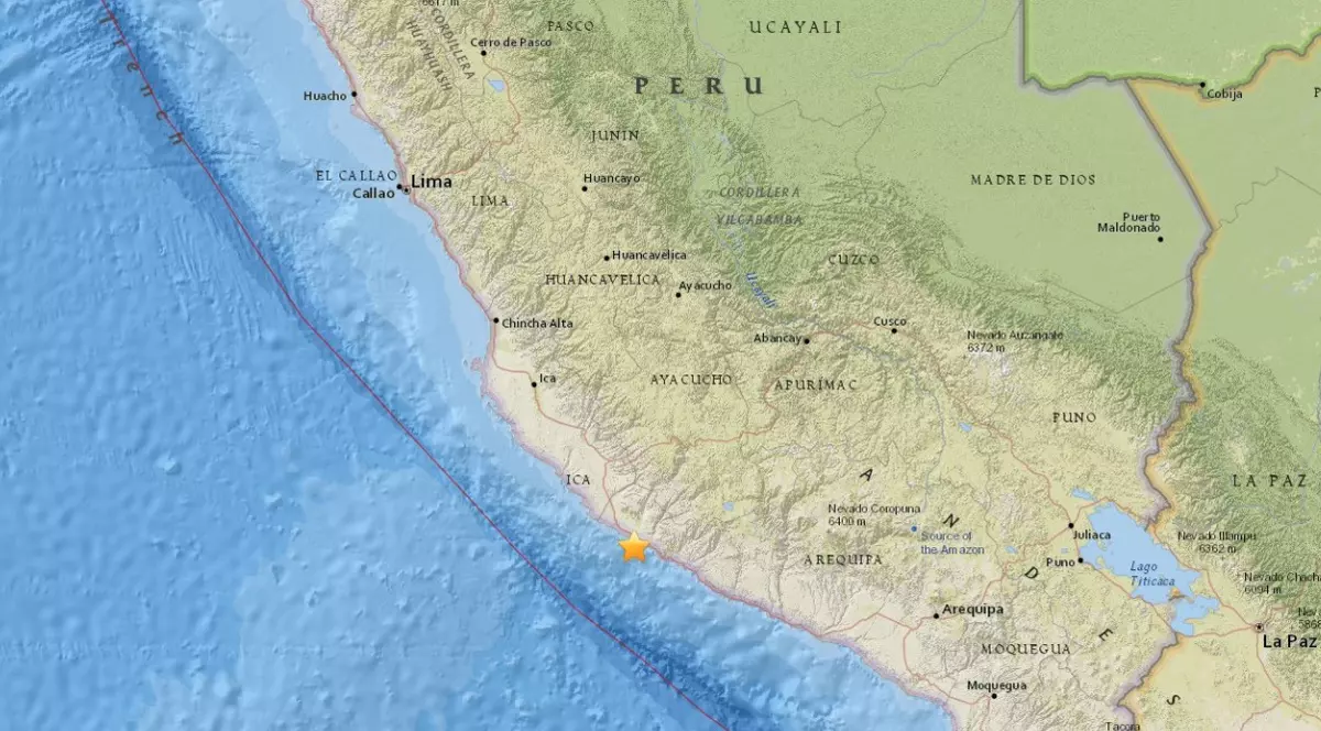 UPDATE | Cutremur cu magnitudinea 7,1 în Peru. Doi oameni au murit și peste 60 au fost răniți