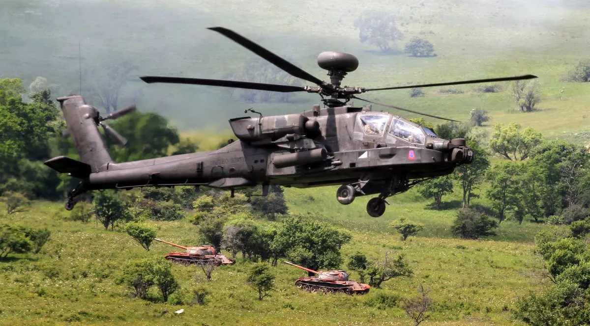 Elicopter militar prăbușit în California