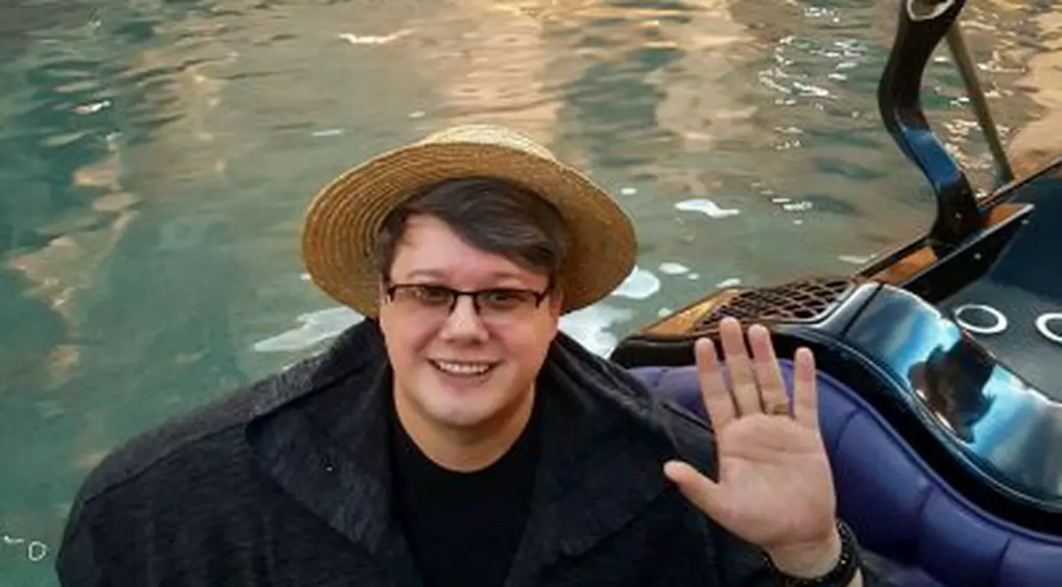 FOTO EXCLUSIV/Peripețiile lui Fuego la Las Vegas. ”Mi-am luat pălărie de gondolier și m-am plimbat cu barca prin hotel”