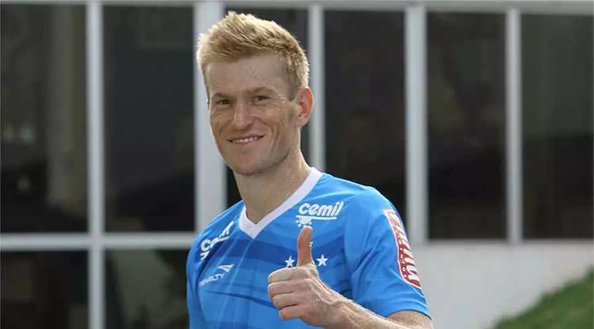 Fundașul brazilian Douglas Grolli, la CFR Cluj. A jucat la Chapecoense