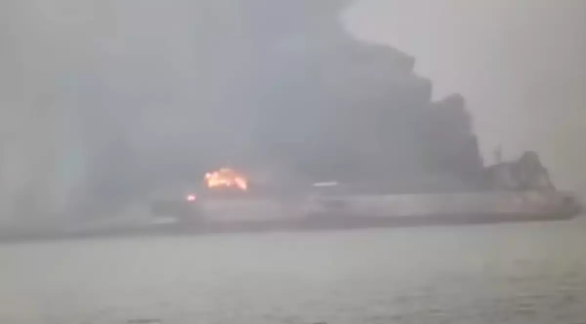 Două vase s-au ciocnit pe coasta Chinei