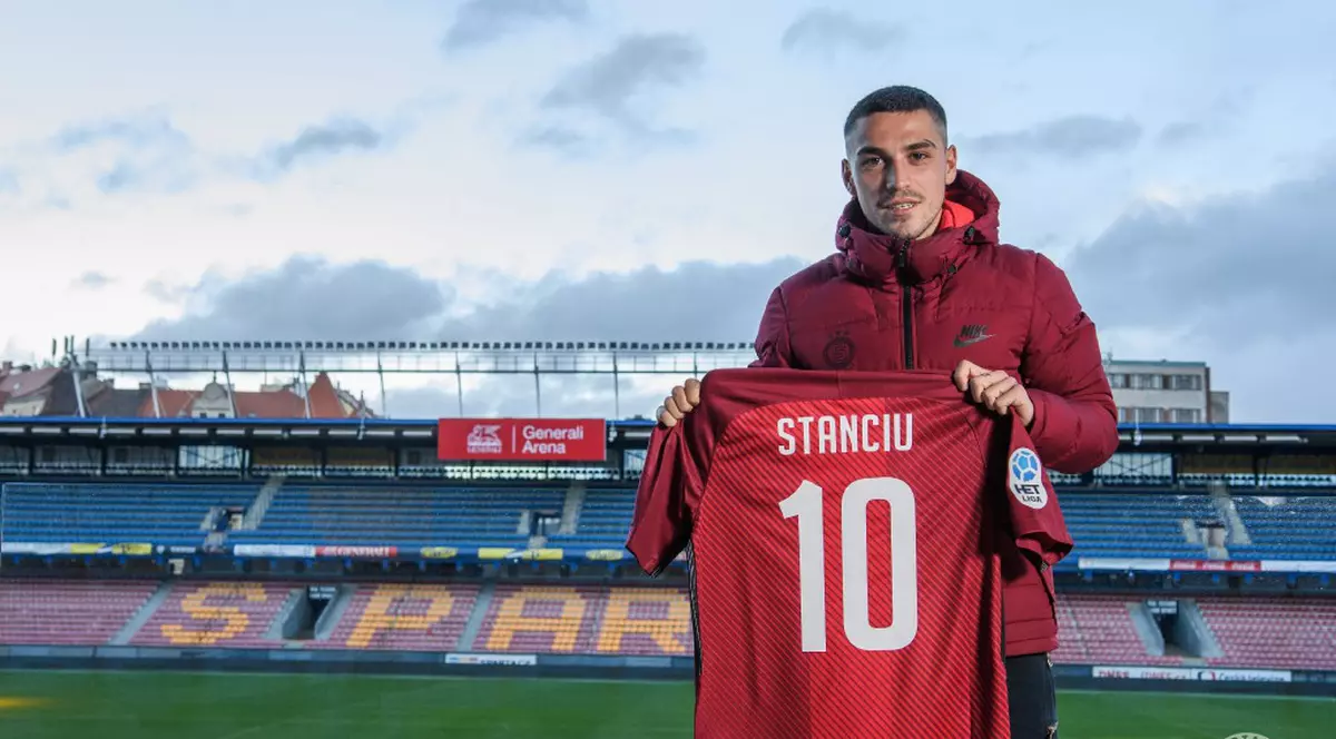 Nicolae Stanciu este oficial jucătorul echipei Sparta Praga