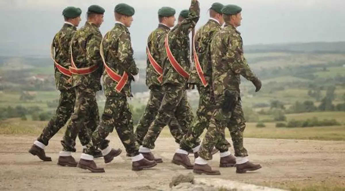 FOTO/ O unitate de elită de vânători de munte, ”Vulturii Carpaților”, va pleca într-o misiune de apărare a bazei aeriene Kandahar din Afganistan