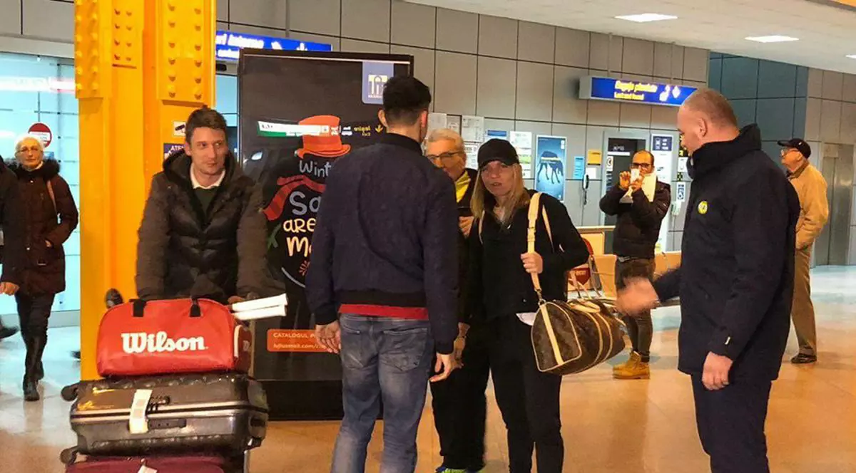 Simona Halep a revenit în țară după ce a abandonat la Doha