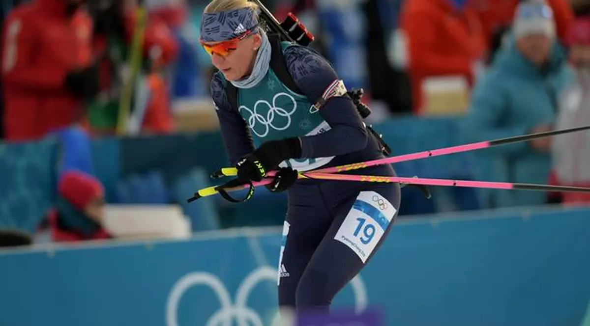 Biatlonista Eva Tofalvi vrea să facă ”un copilaș”. ”Vânătoare? Nici prin cap nu-mi trece să omor un animal”